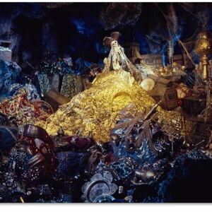 Disneyland Pirates of the Caribbean Treasure canvas print from Disney Fine Art